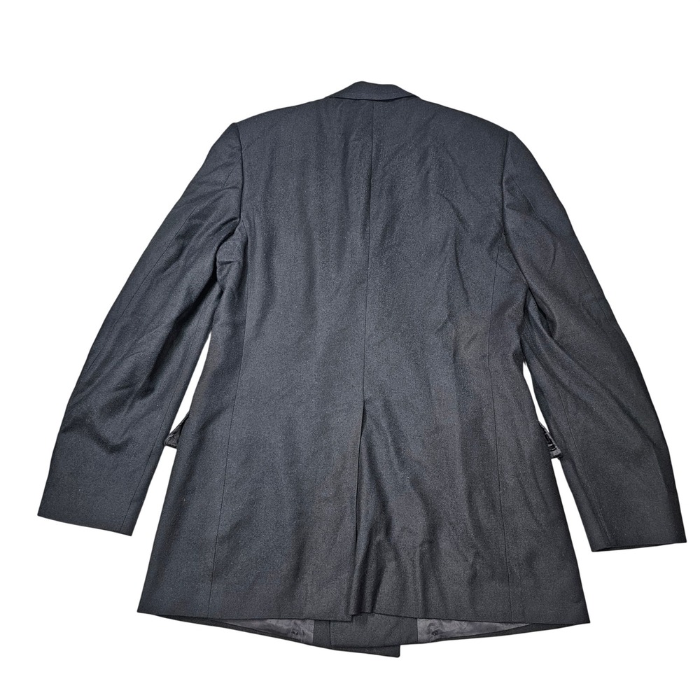 Christian Dior Monsieur Vintage 100% Wool Double Breasted Blazer Vented Unisex L - Picture 2 of 12